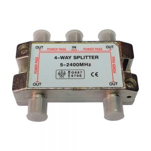 4 salidas alta calidad 2300 mhz