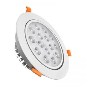 Spot Aplique Led FRIA 15W Embutir Techo Aro Blanco