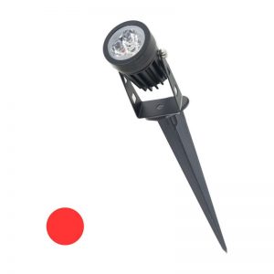 Antorcha Estaca Foco Luz Led Jardín Patio Colores 3w