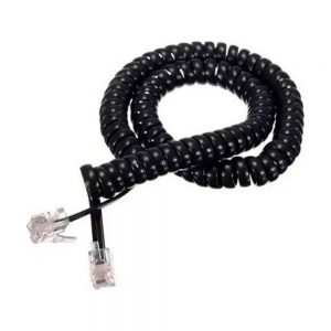 Cable Rulo 12 Negro Telefonico