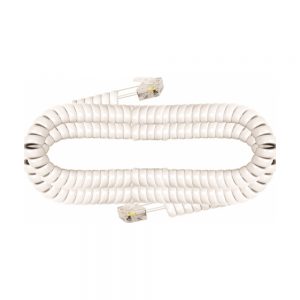 Cable Rulo 25 Crema Telefonico