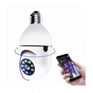 Camara Seguridad Lampara Espia Wifi 5g Panorámica 1080 Audio