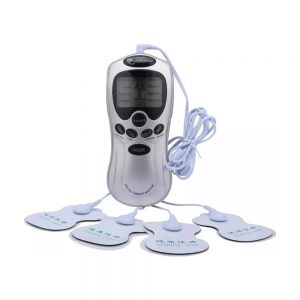 Electroestimulador Portatil Tens Masajeador 8 Parches Usb