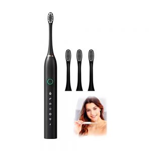 Limpiador Dental Eléctrico Removedor De Sarro - NEGRO