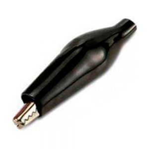 Pinza Cocodrilo Grande Negra