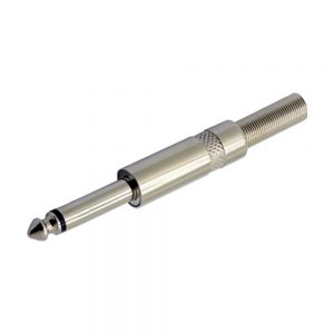 Plug 1/4 Mono Mtealico