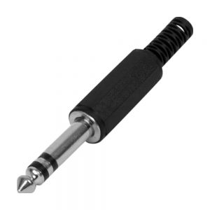 Plug 1/4 St Plastico