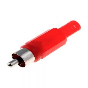 Plug RCA Rojo
