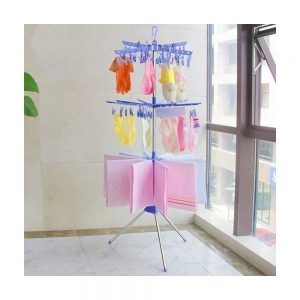 Tendedero Vertical Plegable 3 Niveles Color Blanco